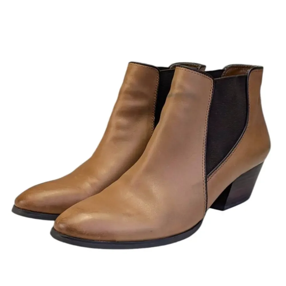 Franco Sarto Quinne Ankle Boots GUC $130 Size 7.5M   S3807